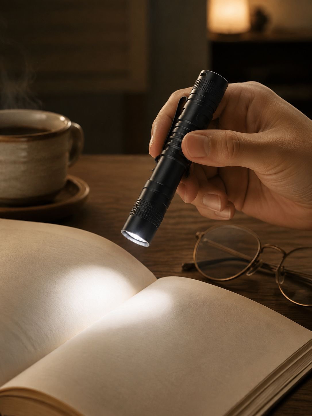 Portable High Intensity Flashlight