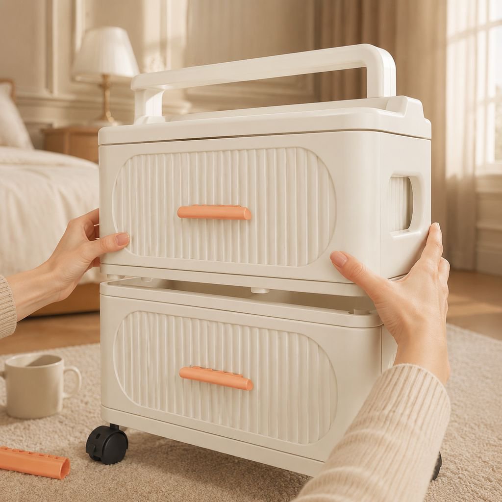 Solution de rangement mobile pratique et compacte
