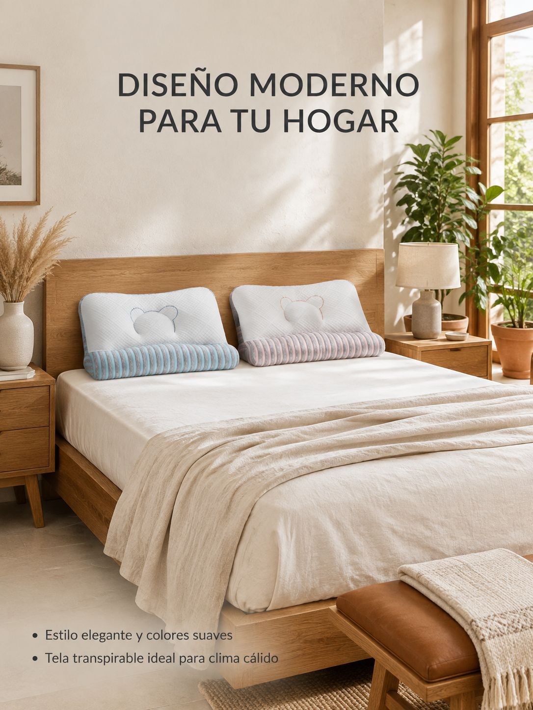 Almohada de soporte para el cuello