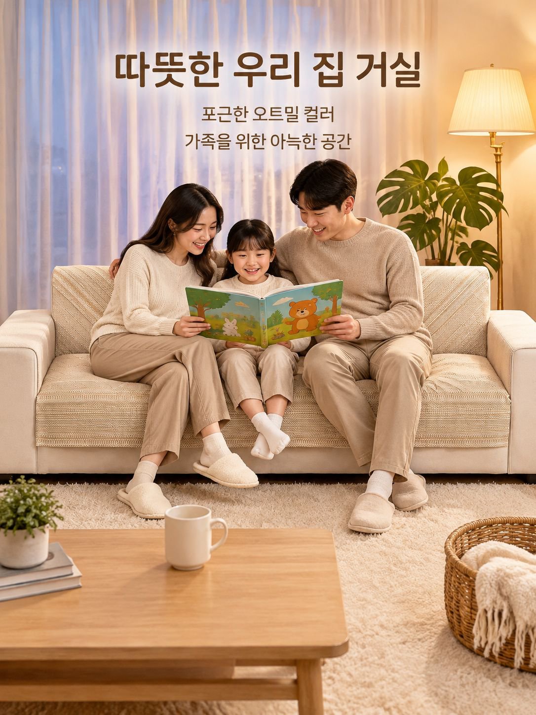 내구성 좋은 면마 3인 소파 패드커버 세트