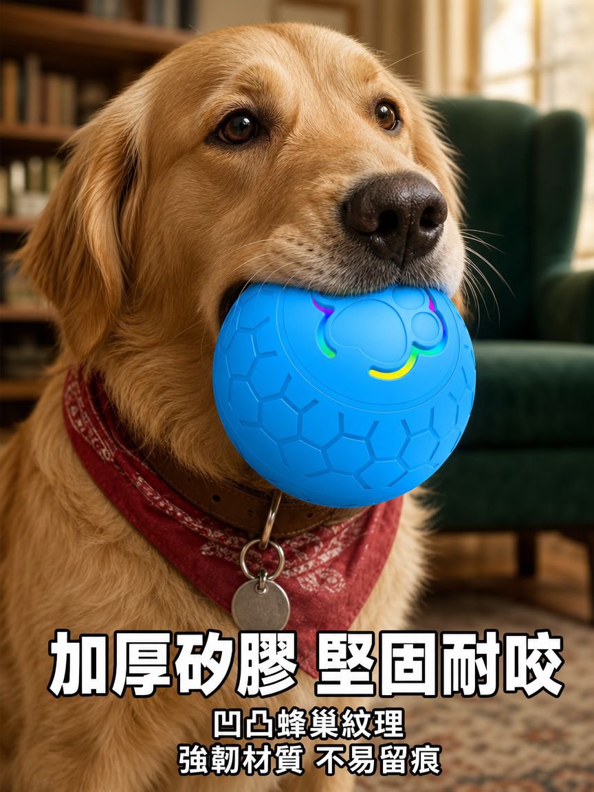 智能電動狗狗玩具球