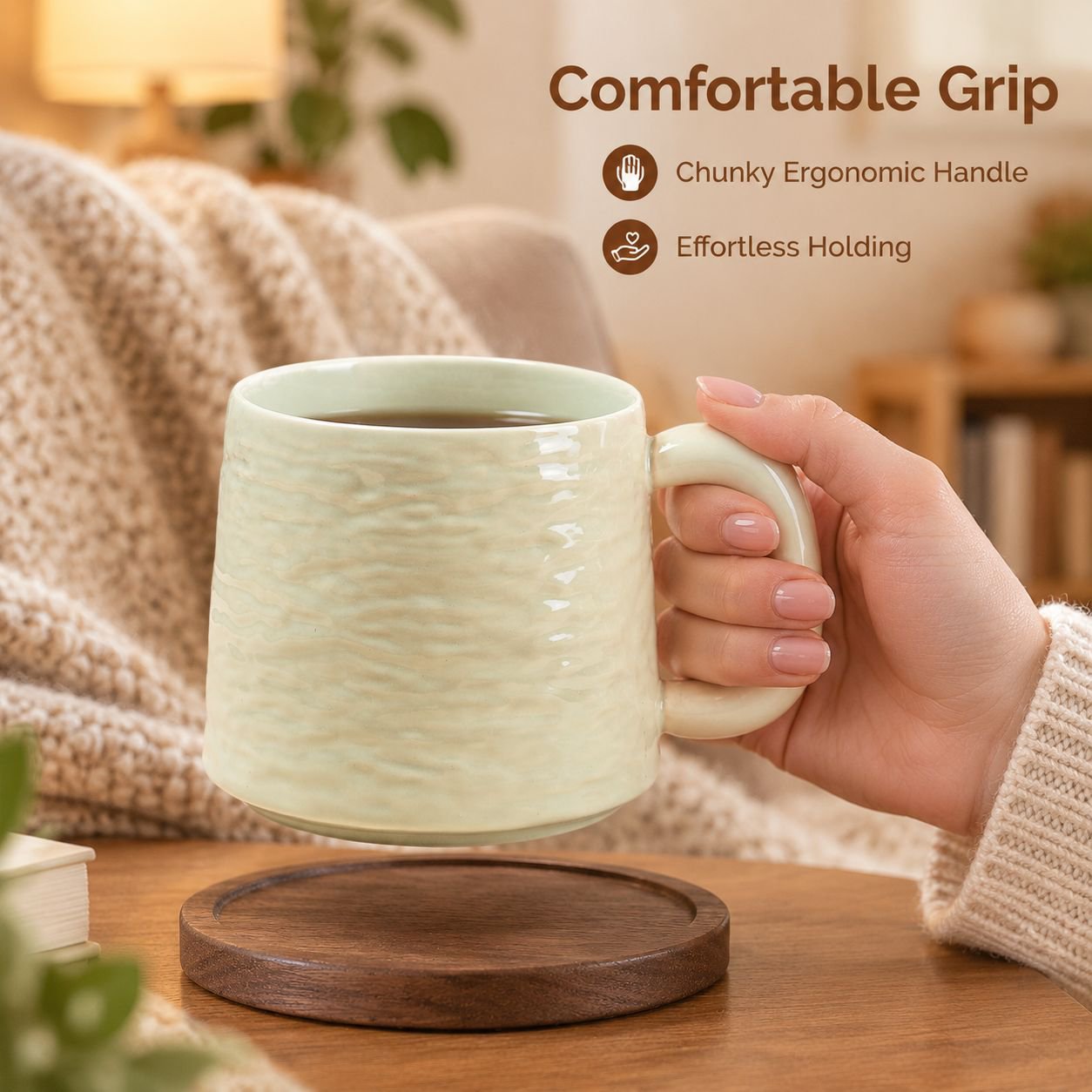 Household & Office Large Ceramic Coffee Mug