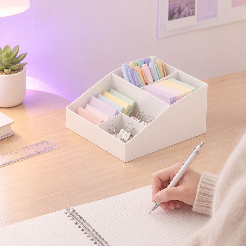 複数段に積み重ねた引き出し収納
