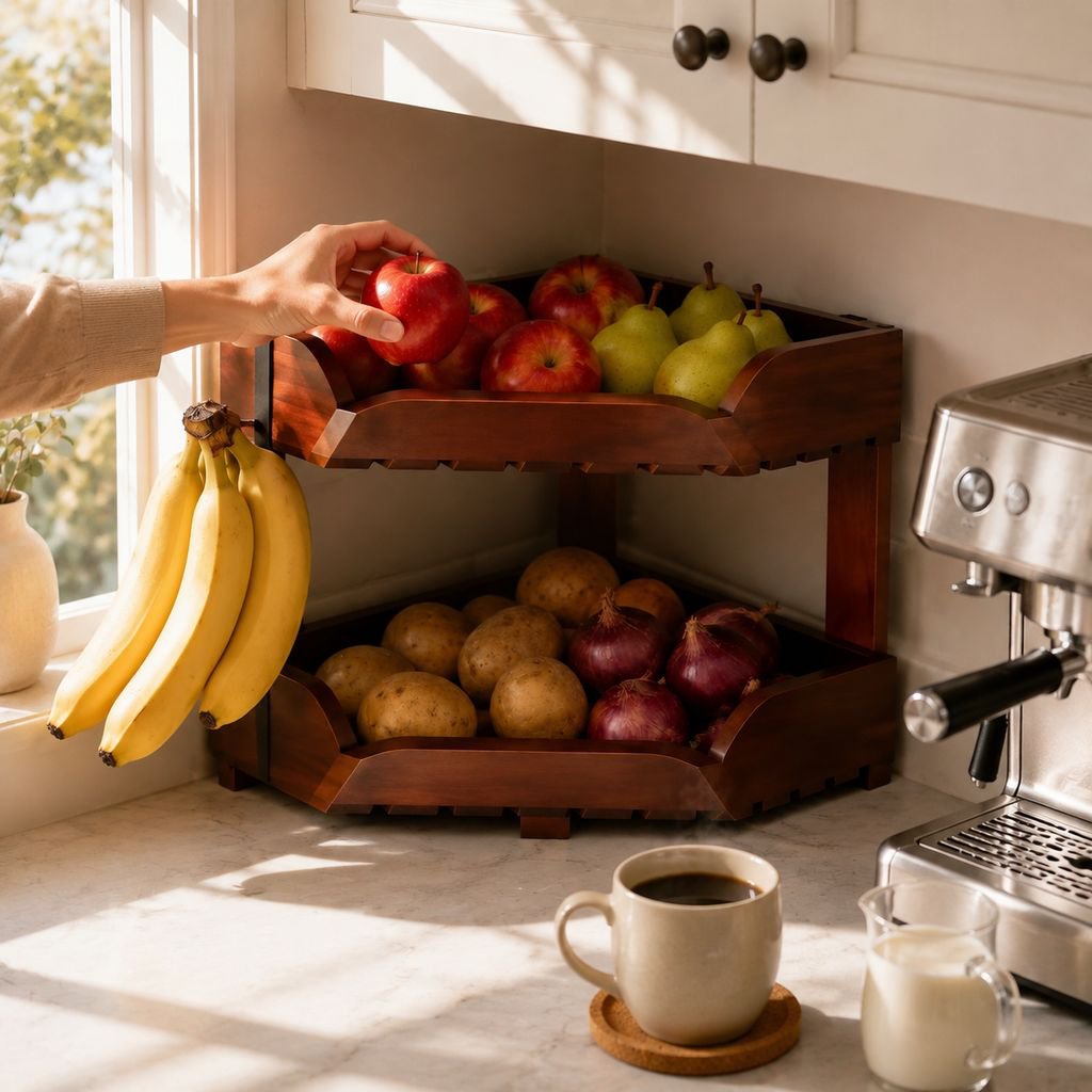 Estante de almacenamiento para bocadillos de cocina