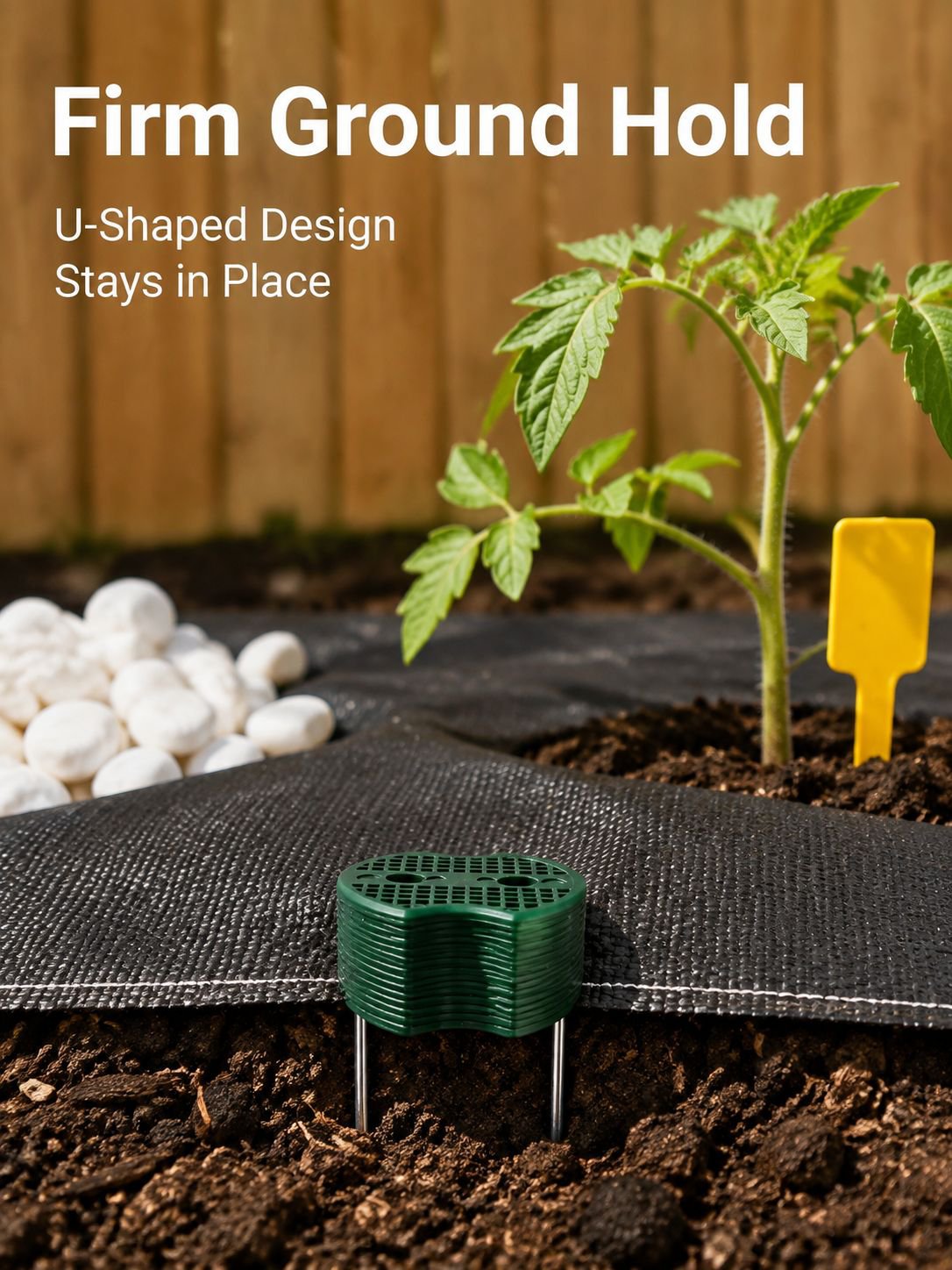U-shaped Ground Pegs for Weed Control Sheet