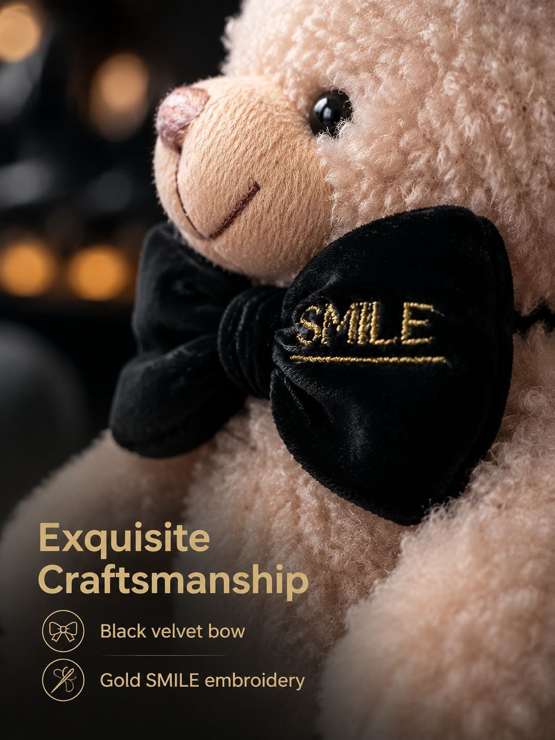 Bear-shaped car accessory for gear shift and steering wheel