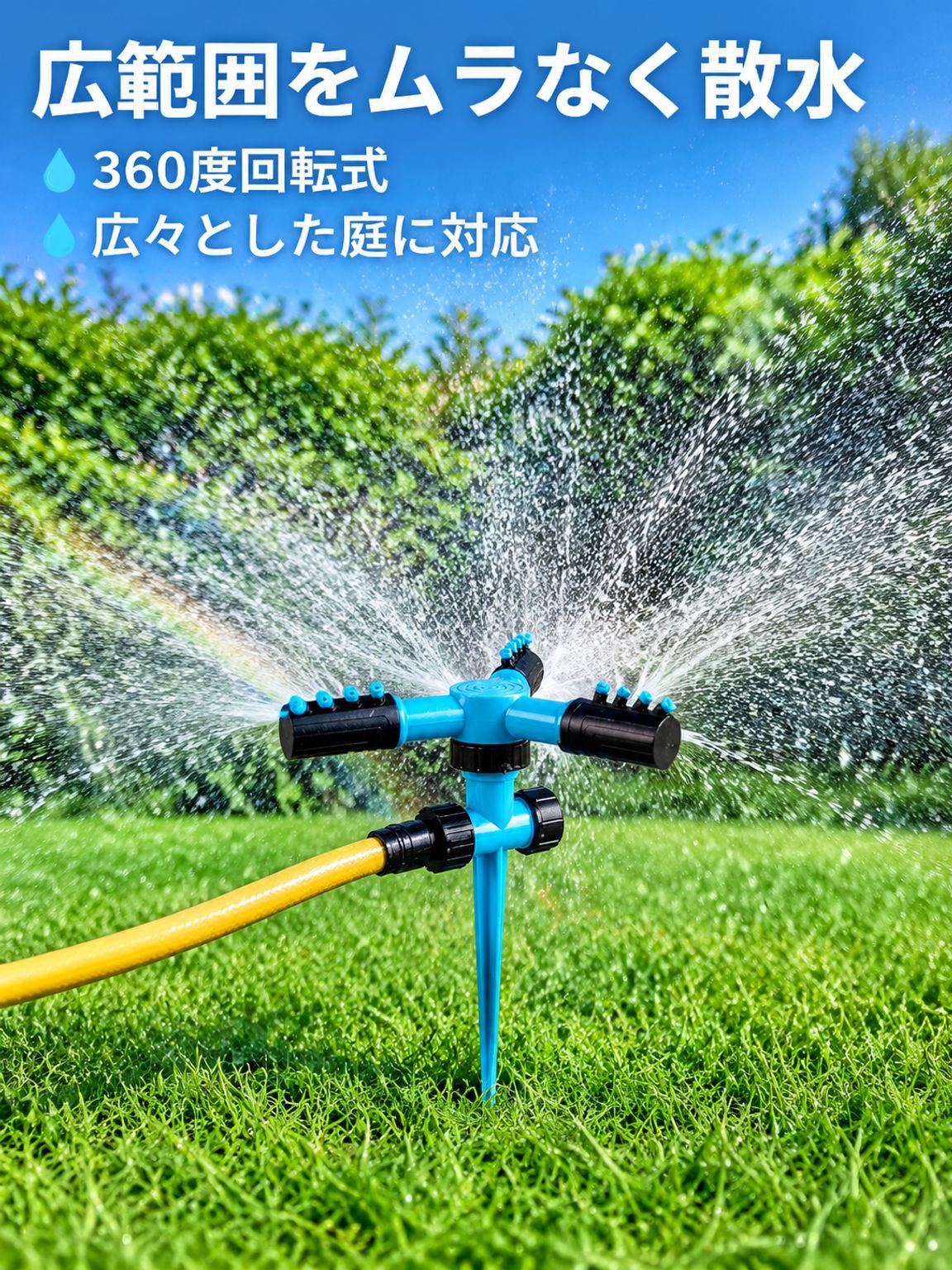 自動回転灌漑装置