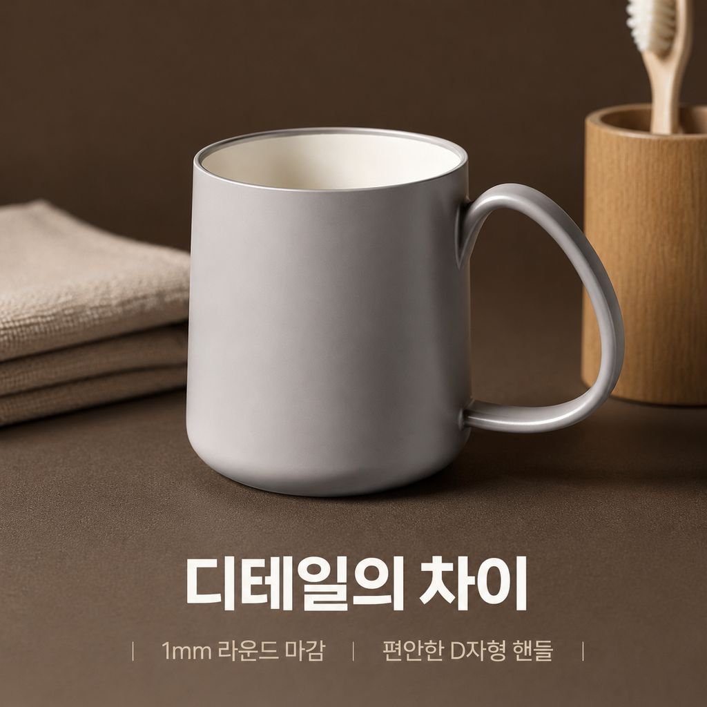 가정용 곰팡이 방지 항균 구강컵 식품급 양치컵