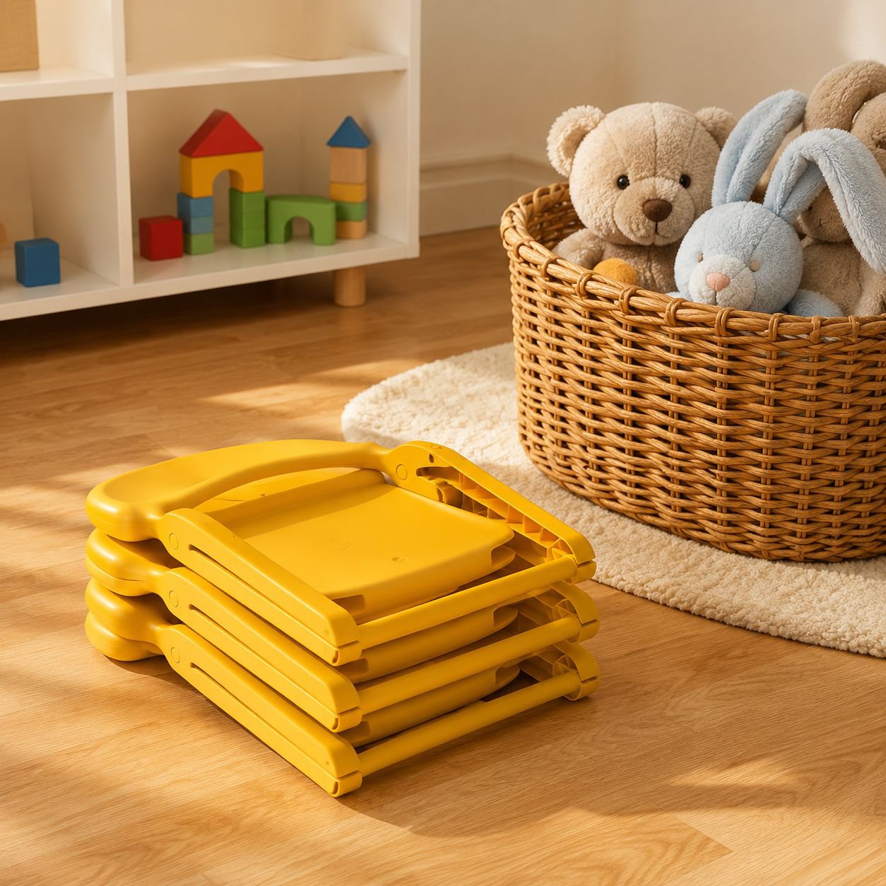Children's Armchair Portable Folding Kids Chair Stool
