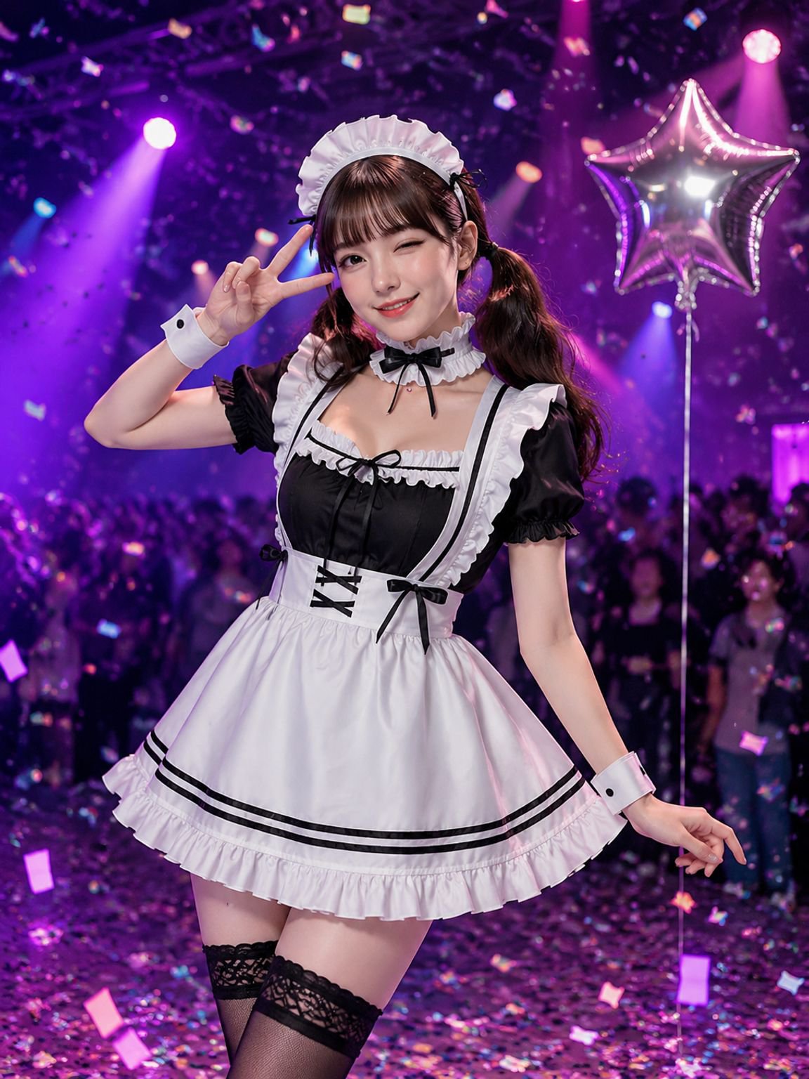 Dienstmädchen-Outfit, Japanisches Rollenspiel, Freizeitkleidung