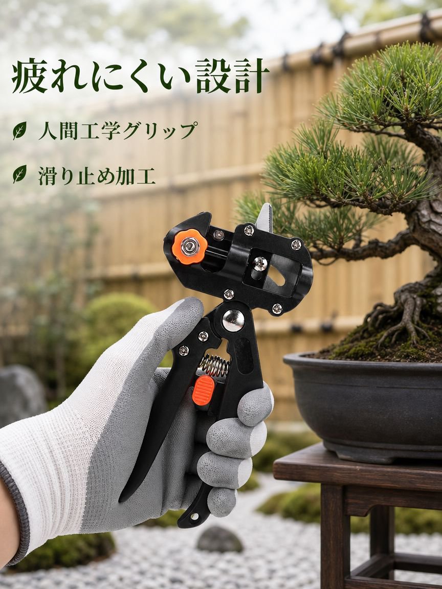 接ぎ木剪定ばさみ、接ぎ木ナイフ、園芸用剪定ばさみ、苗木接ぎ木機、接ぎ木ツール、果樹接ぎ木機