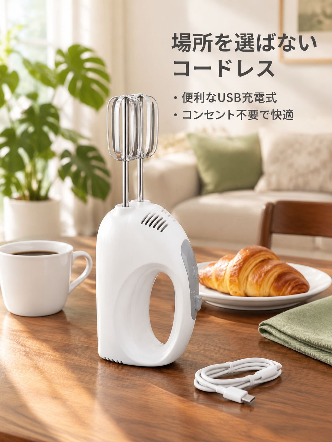 多機能ミニハンドヘルド電動ブレンダー