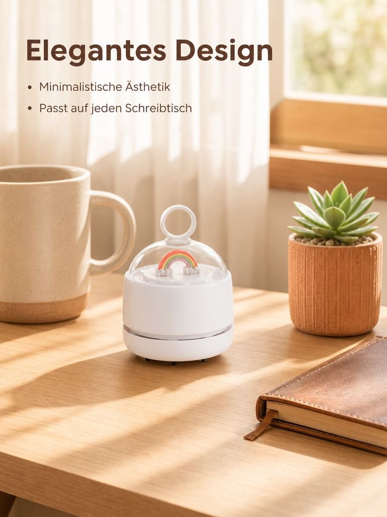 Mini Handstaubsauger für den Schreibtisch