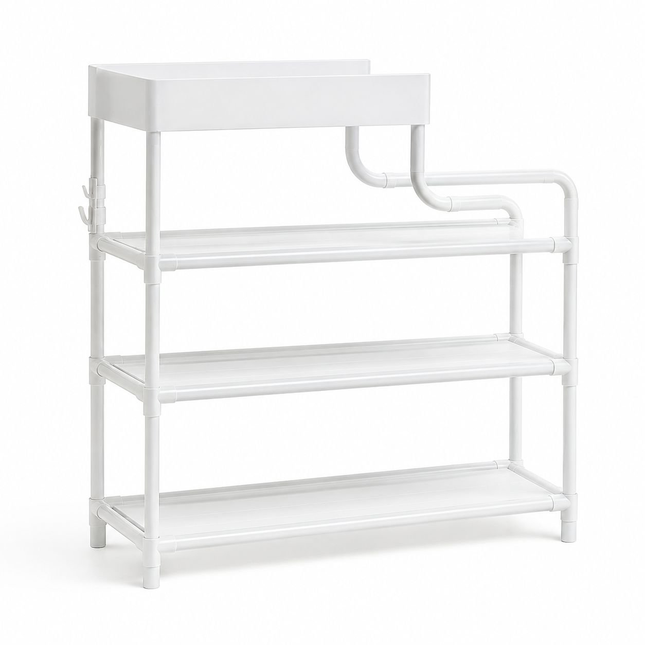 Space-Saving Dormitory Multi-Tier Shoe Rack