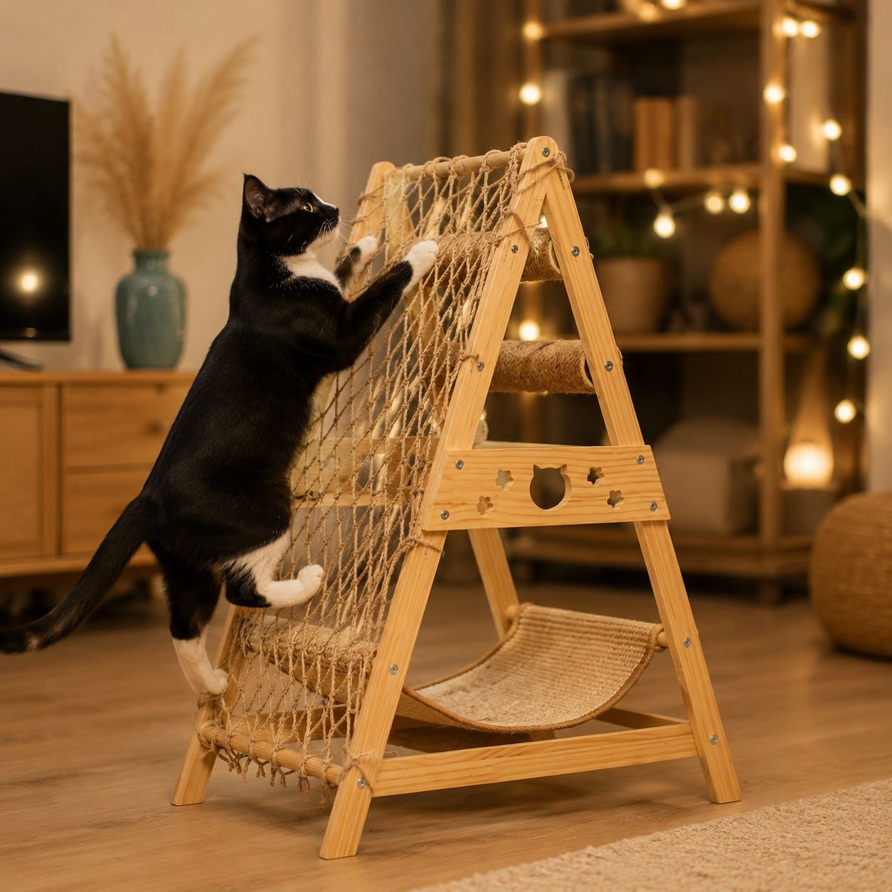 Cat climbing frame wearresistant scratching board