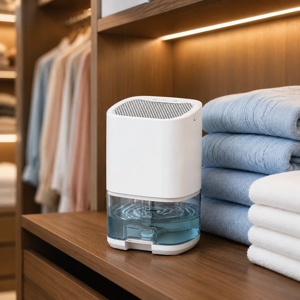 Deshumidificador doméstico silencioso para oficina y dormitorio, alta absorción de humedad