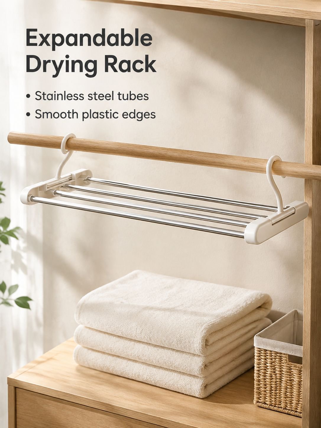 Stainless Steel Adjustable Multifunctional Drying Rack