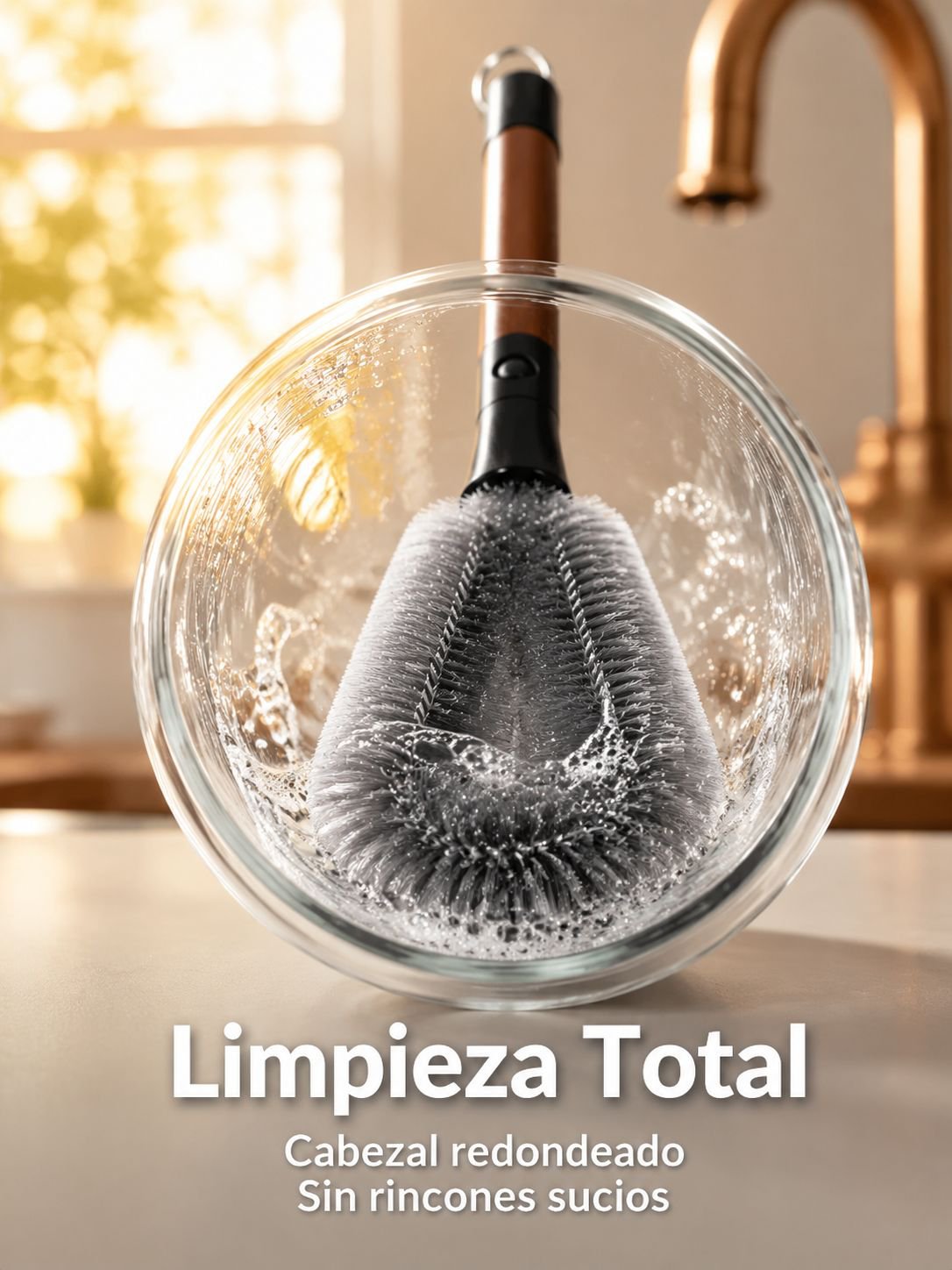 Cepillo para botellas de agua 2 en 1