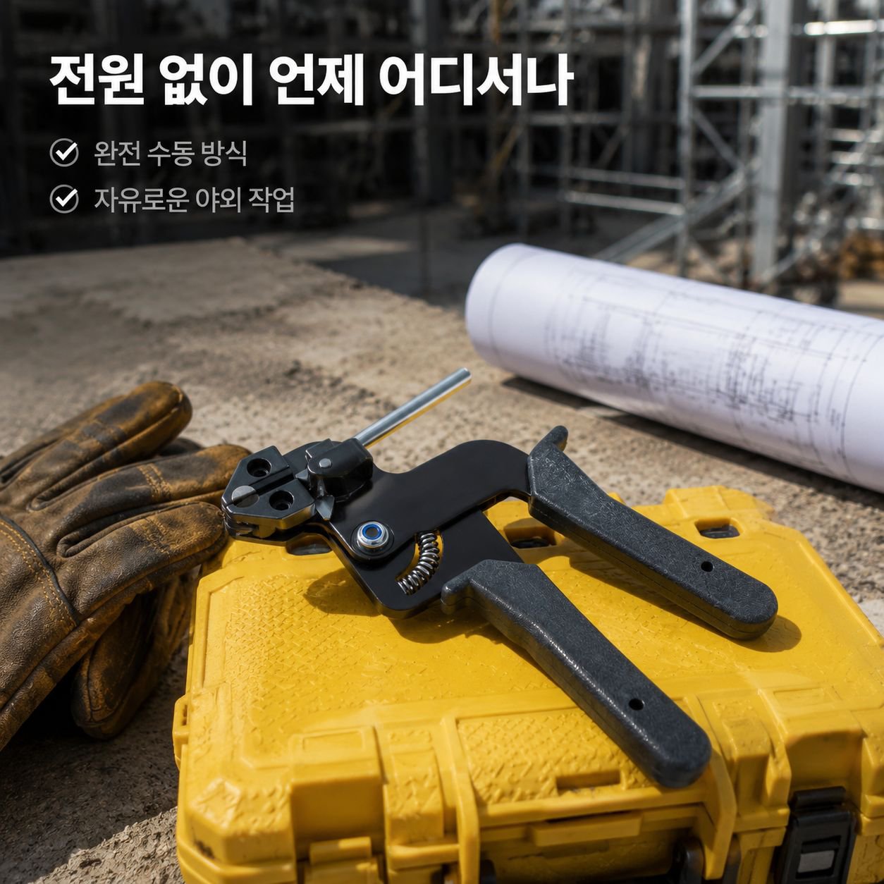 스테인리스 스틸 수동 케이블 타이 조임기