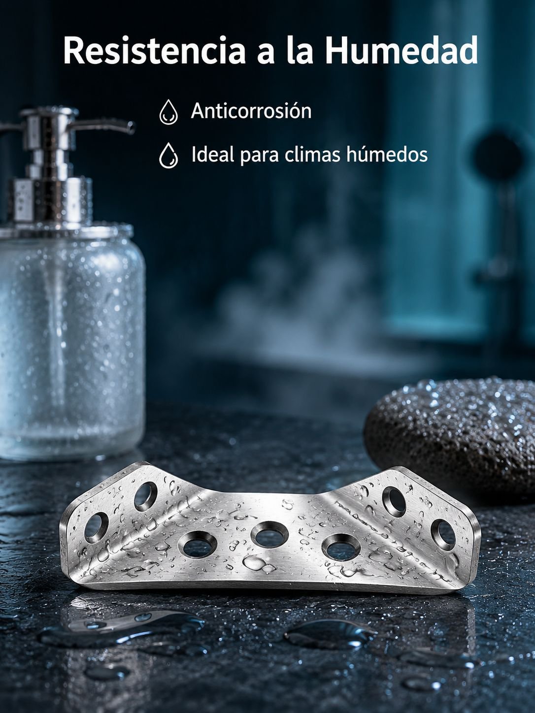 Escuadras de acero inoxidable en forma de L