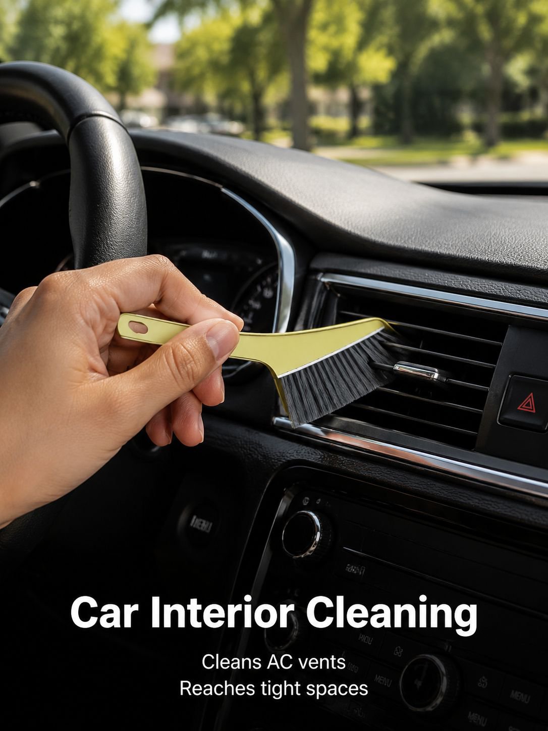 Multi-functional Perforated Dust Removal Brush