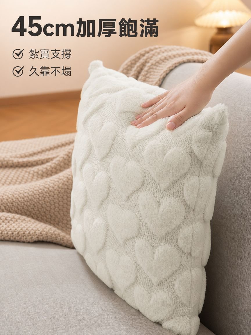 柔軟舒適抱枕