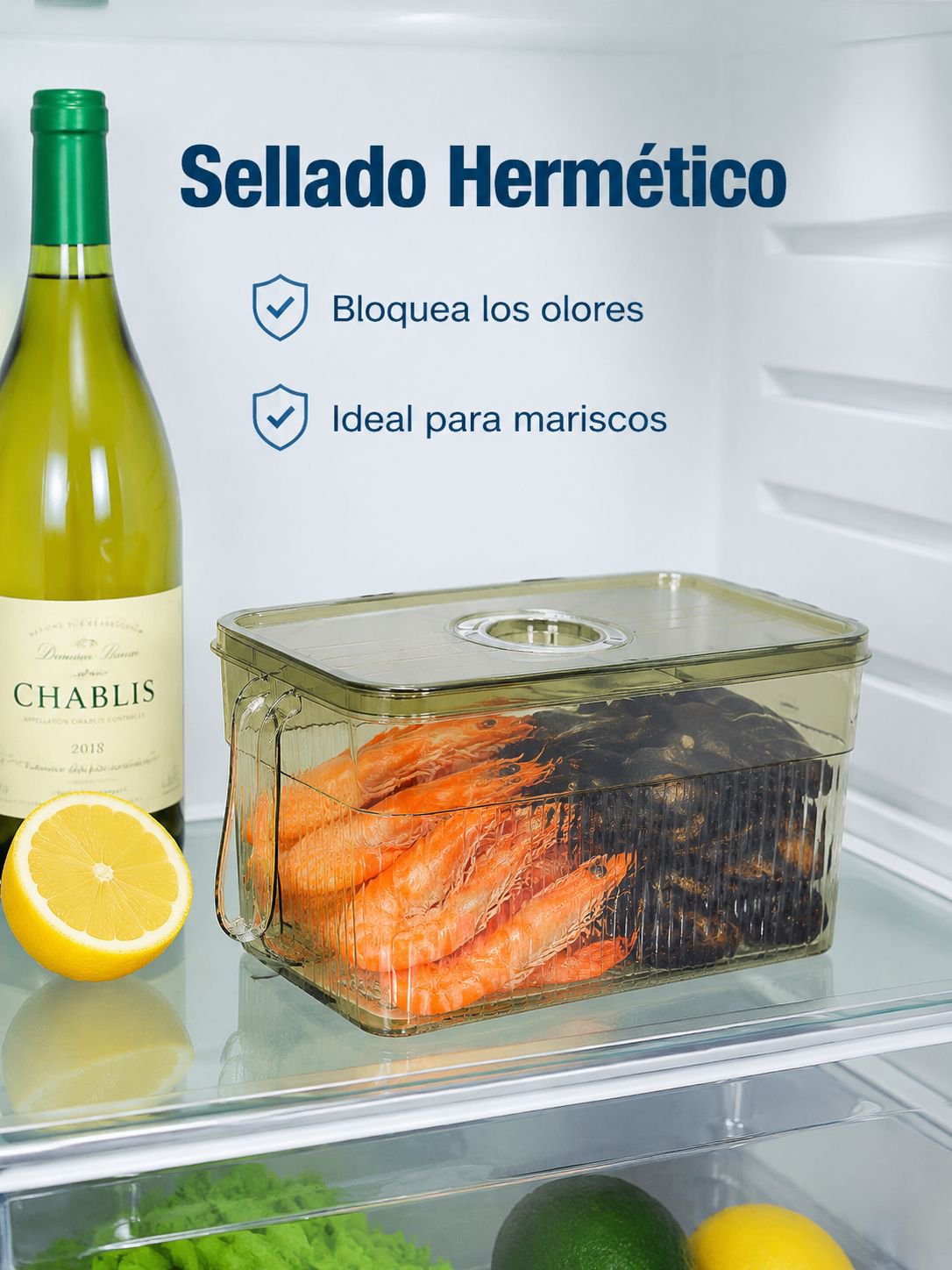 Recipiente para almacenar alimentos