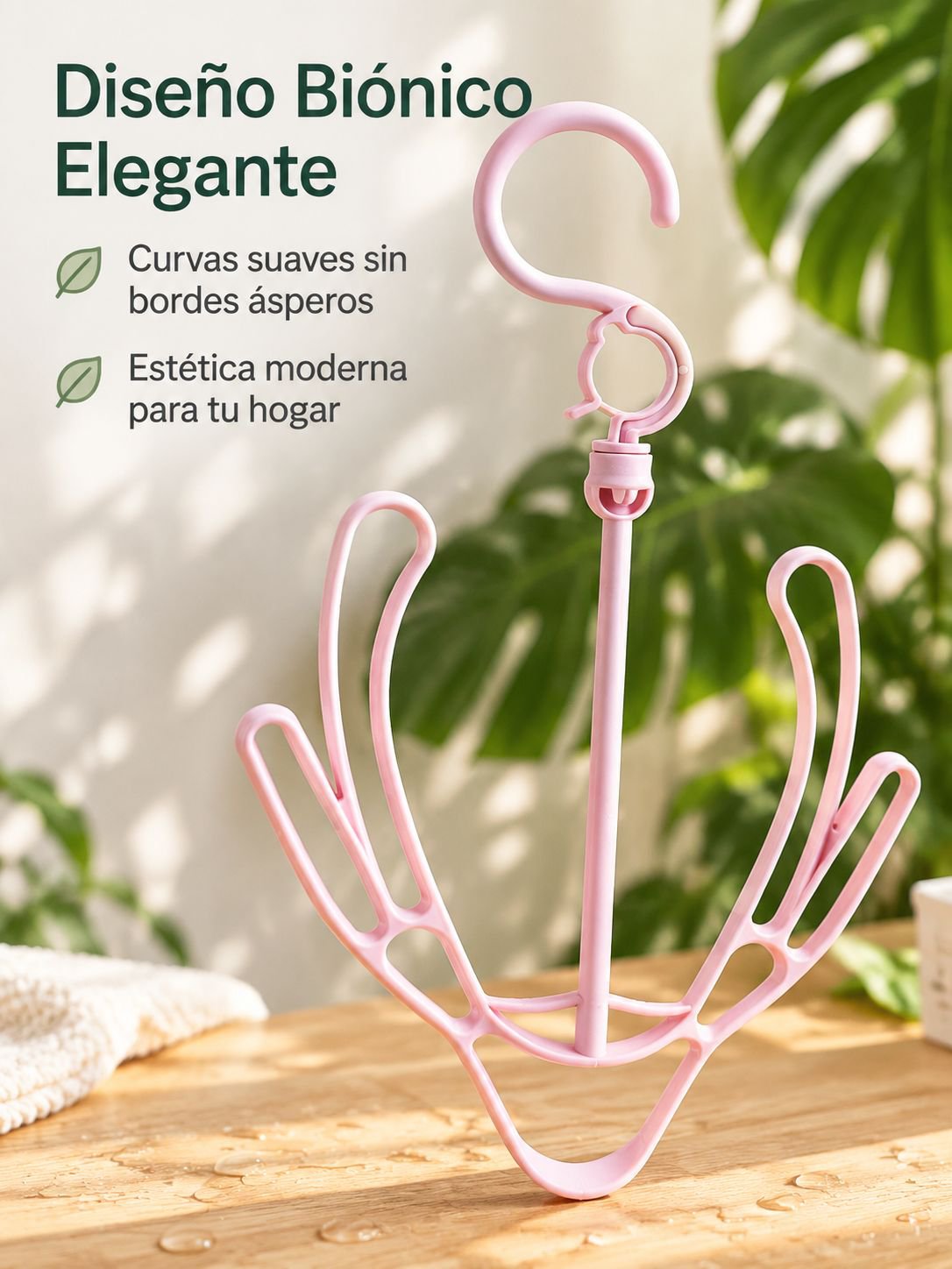 Estante para secar zapatos instalado en balcón exterior