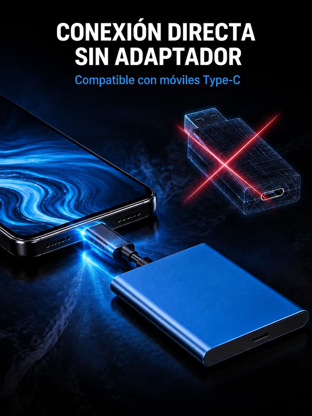 Almacenamiento seguro y portátil para tus archivos