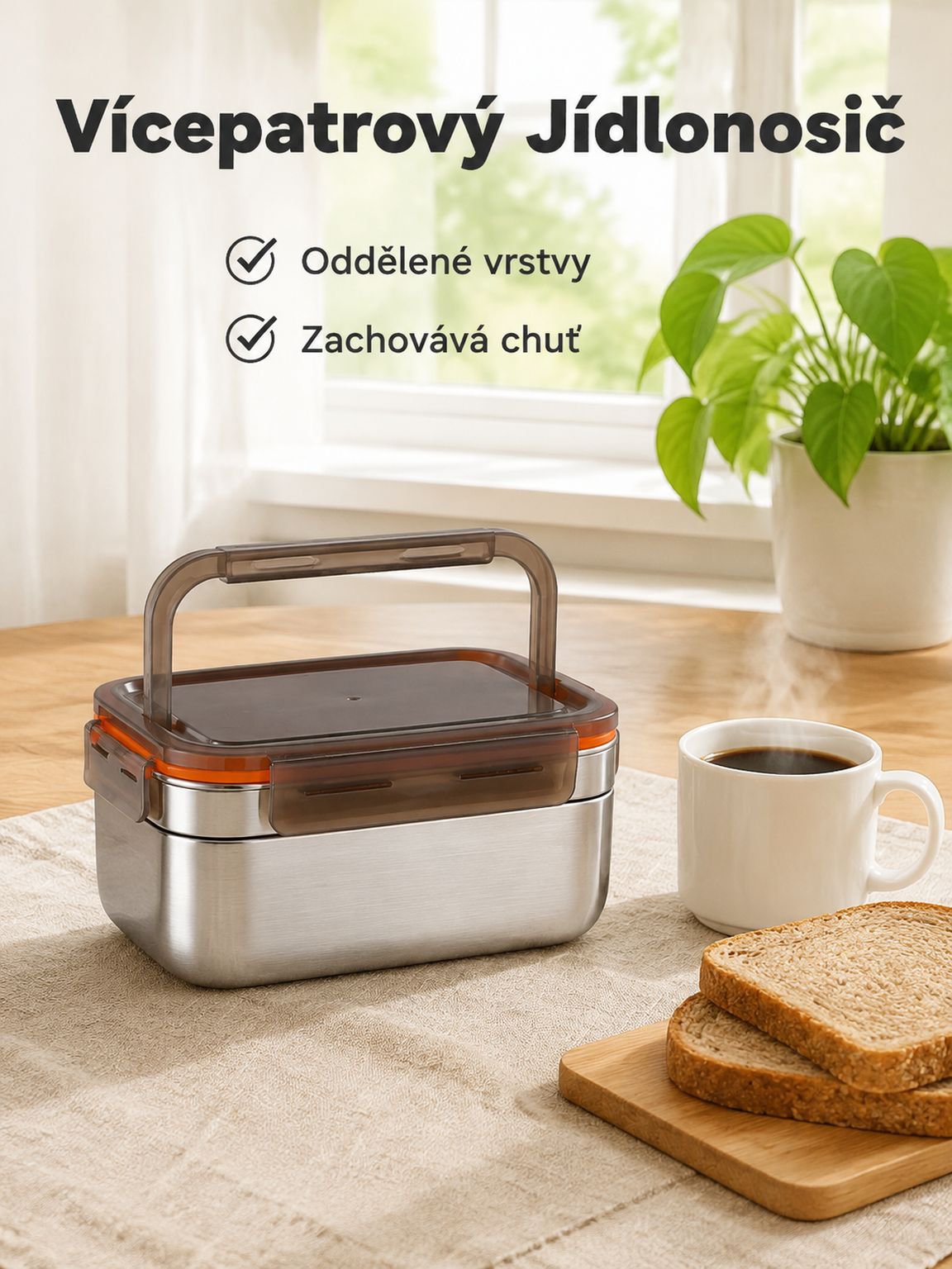 Nerezová nádoba na potraviny