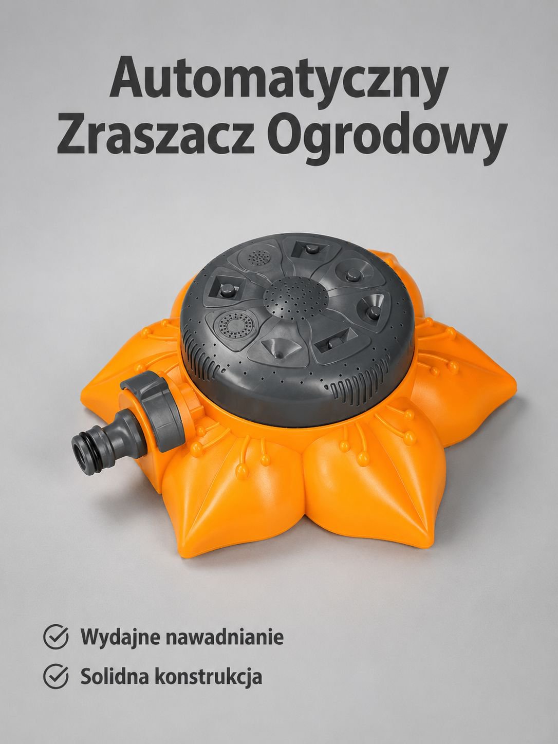 Specjalny ośmiofunkcyjny zraszacz automatycznego systemu nawadniania
