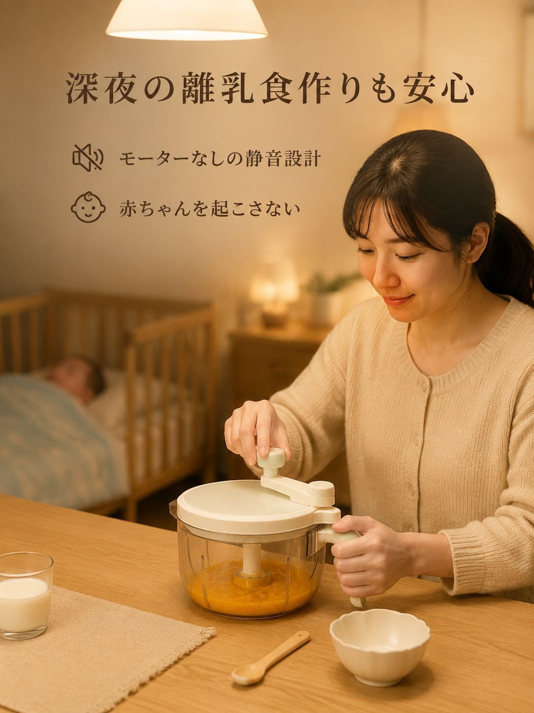家庭用多機能手回し肉挽き機