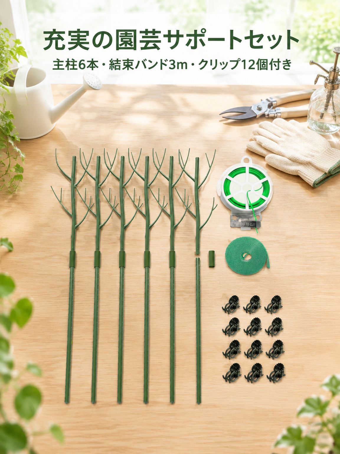 植物の支柱
