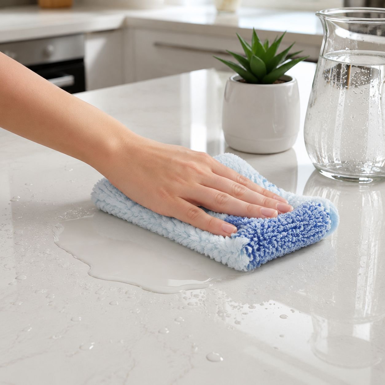 Non-stick Coral Fleece Kitchen Cleaning Cloth