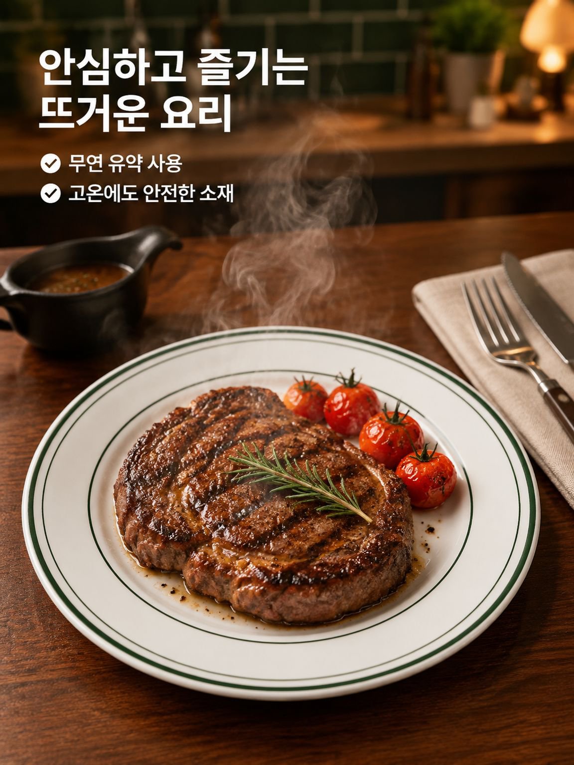 도자기 식판 도자기 스테이크 파스타 식기