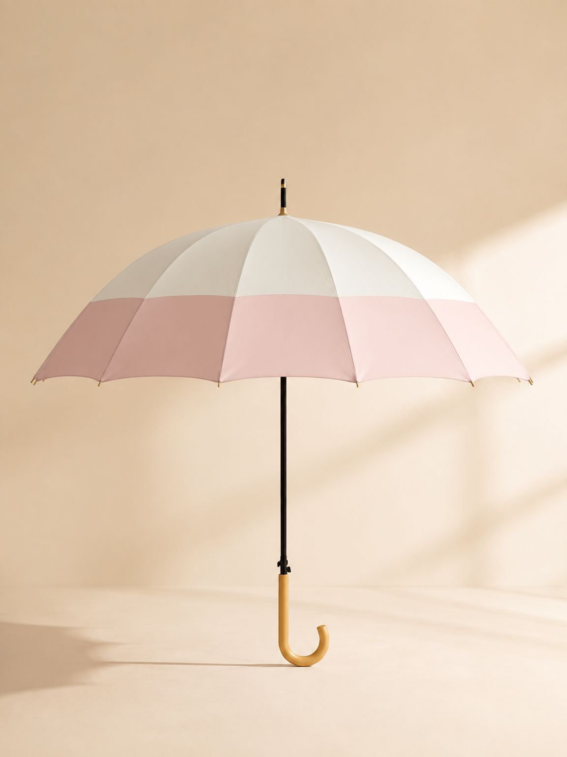 16 bone joint umbrella long handle umbrella high value curved hook sun umbrella Japanese style small