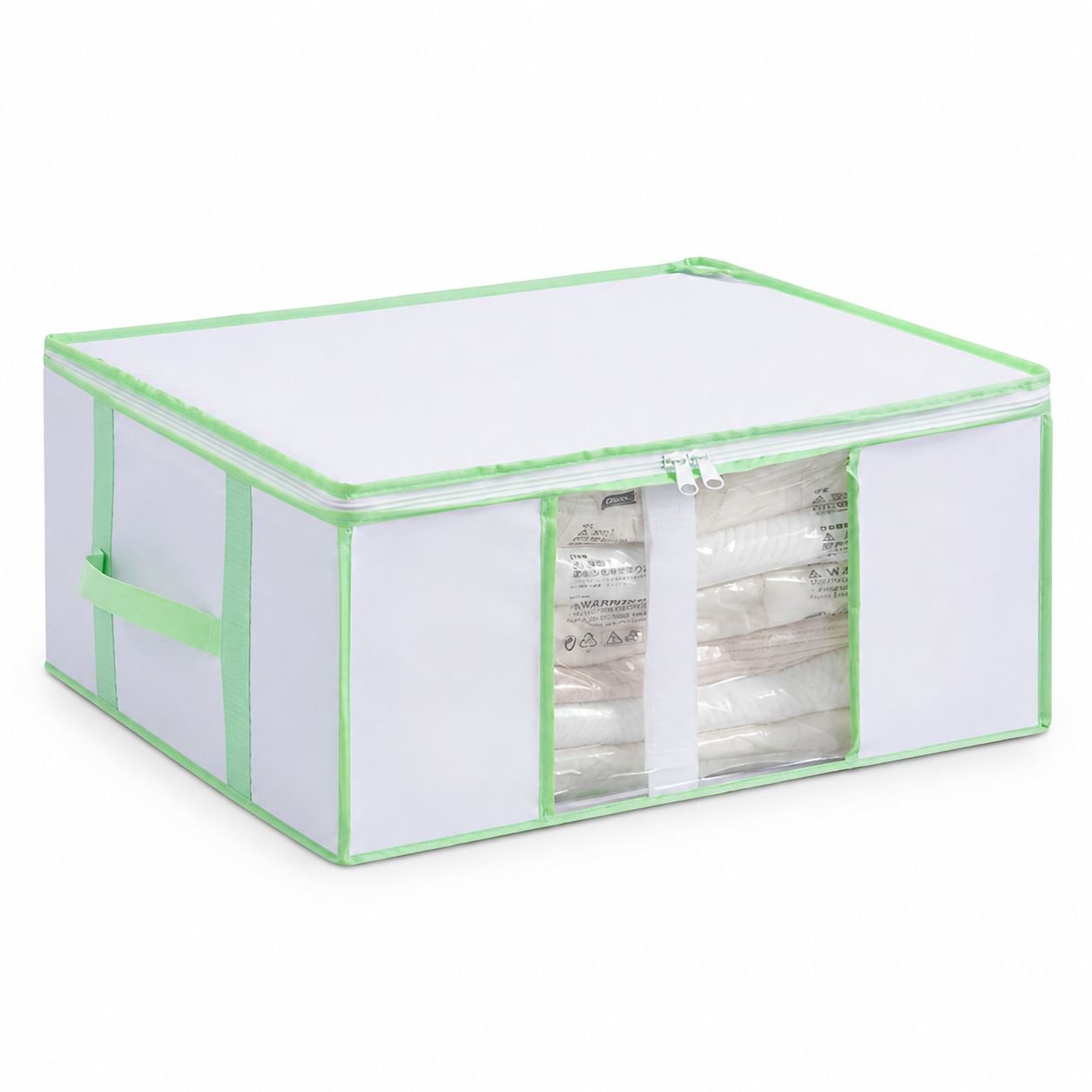 Caja organizadora de ropa bajo la cama, compresión al vacío, tela Oxford, antipolvo