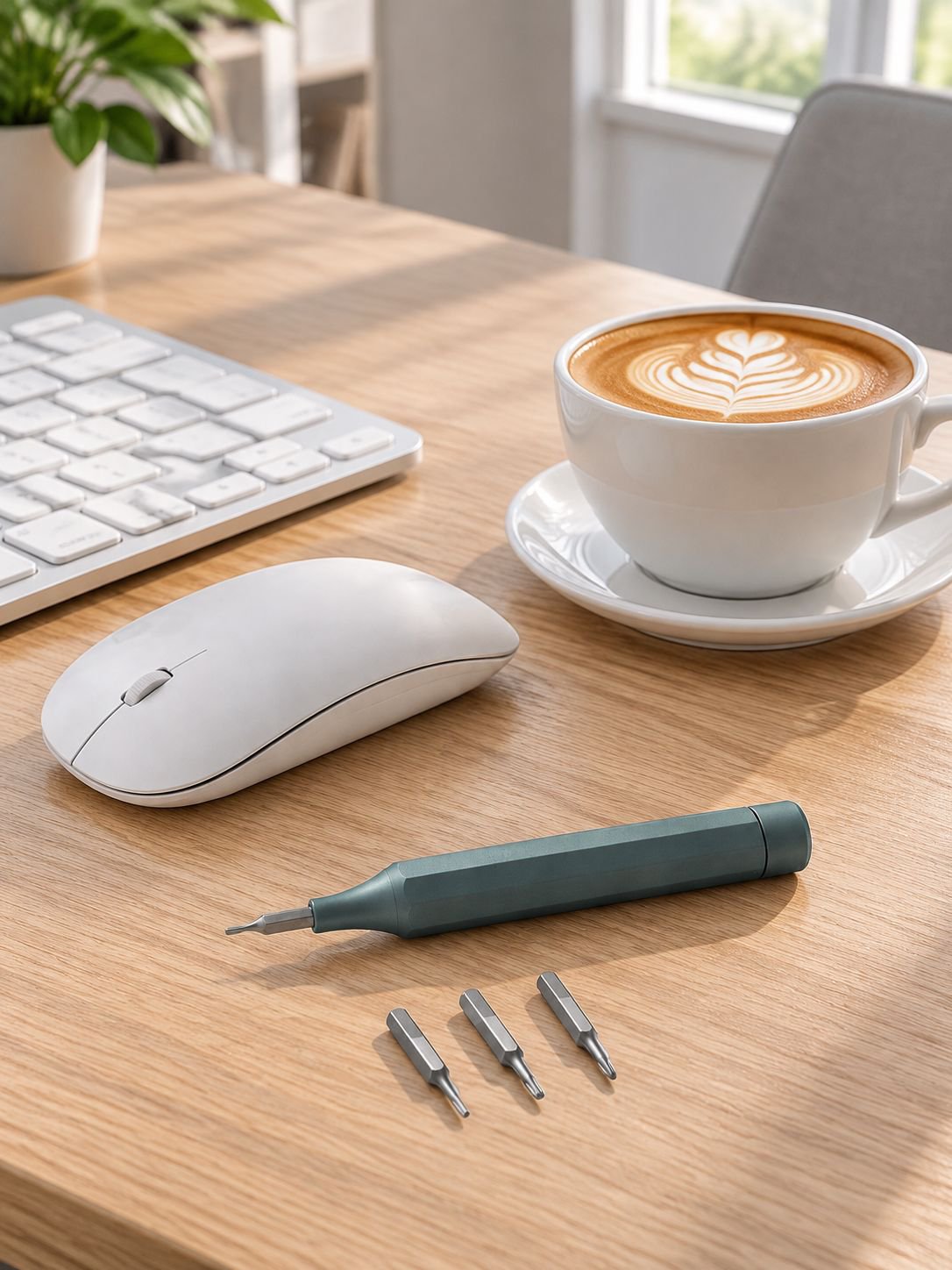 Tournevis stylo avec boîte de rangement pratique
