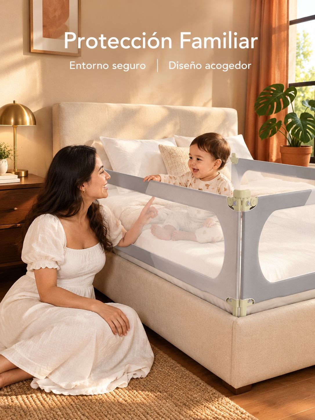 Barandilla de seguridad para cuna
