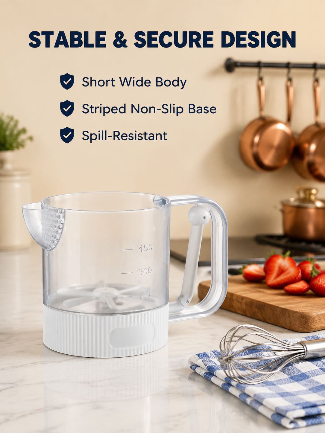 Semi-automatic egg beater