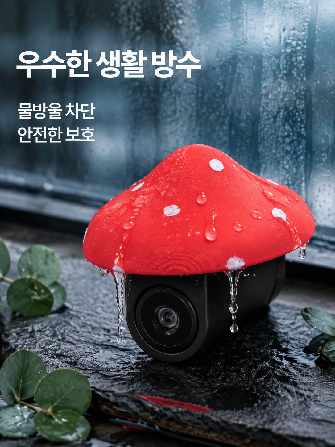 버섯머리 카메라 방우 커버