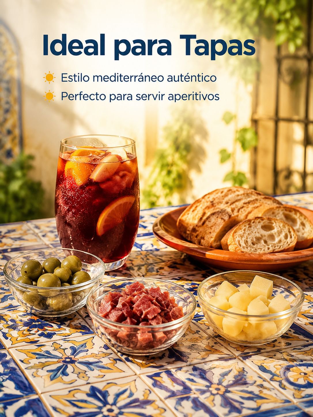 Ensaladera de vidrio transparente