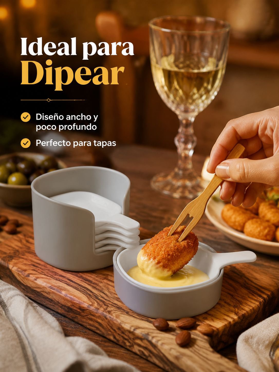 Set de platillos para especias