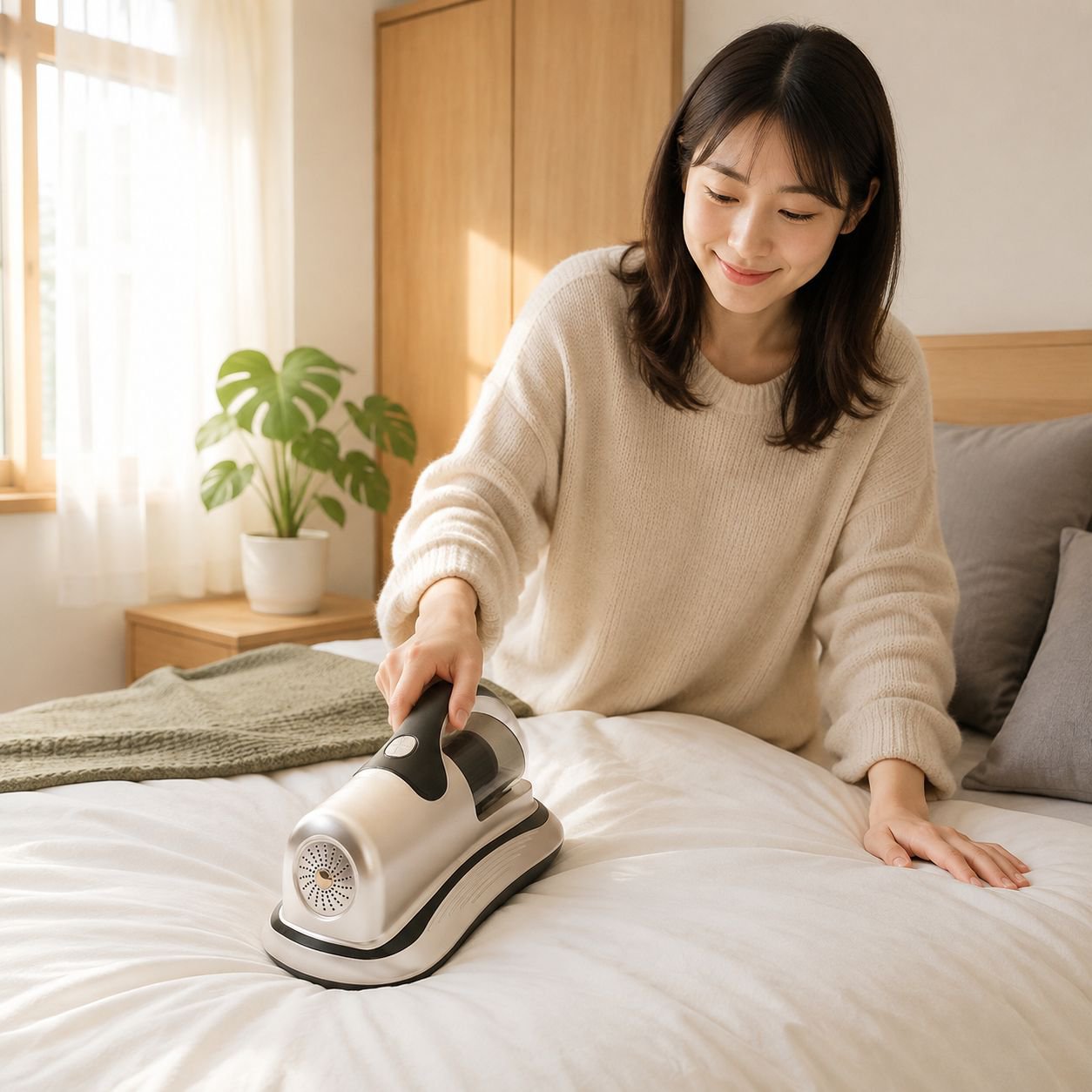 紫外線殺菌ポータブルダニ除去器