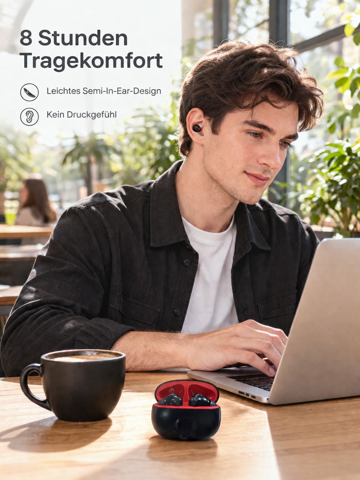 Geräuschunterdrückende In-Ear Kopfhörer für beste Klangqualität