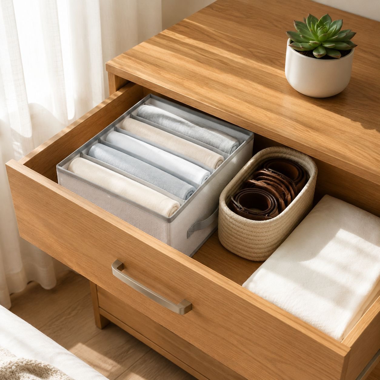 Washable Eight-Section Drawer Organiser