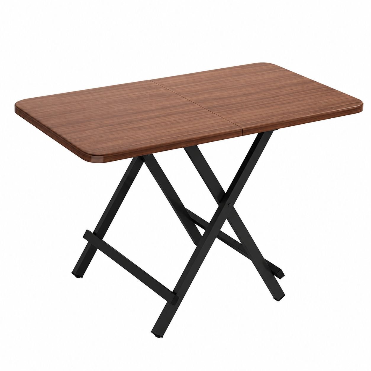 Folding table dining table household rectangular simple dining table outdoor stall stall portable ta