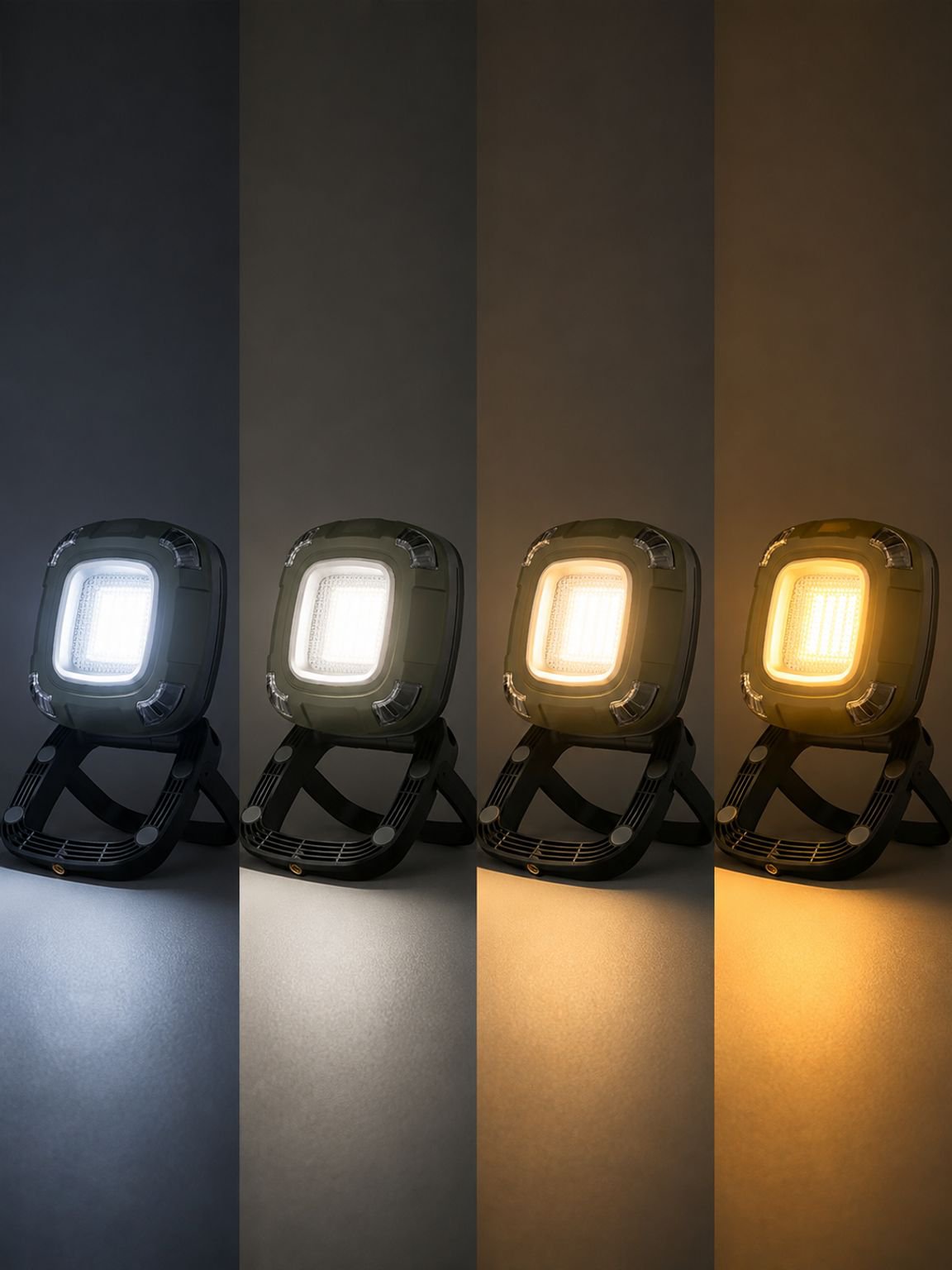 Draagbare LED werklamp voor klussen en werkplaatsen