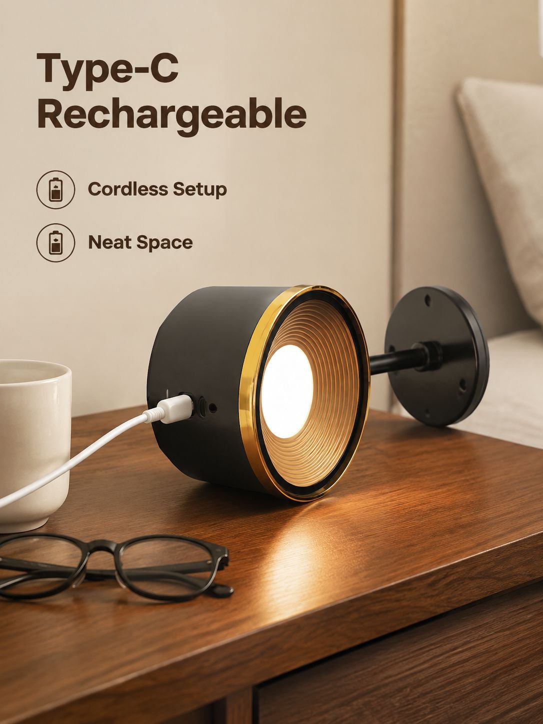 Nordic Style Cylindrical Wall Sconce