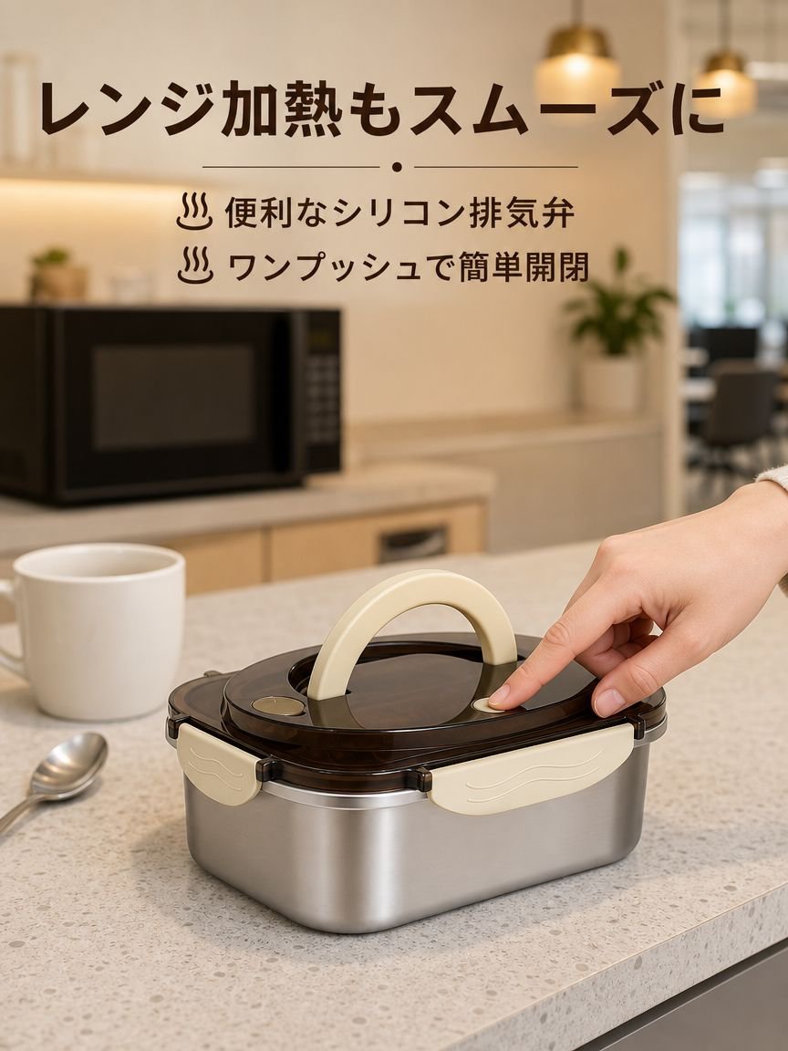 ステンレス製食品保存容器